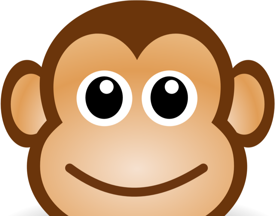 Monkey Face Cut Out (957x718)