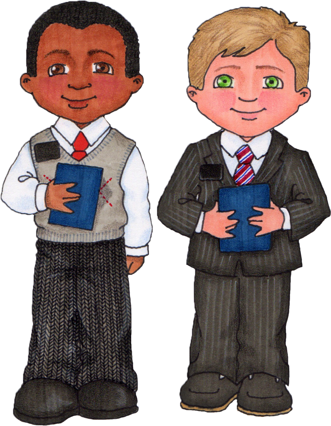 Lds Missionary Clipart - Lds Missionaries Clipart (1500x1500)