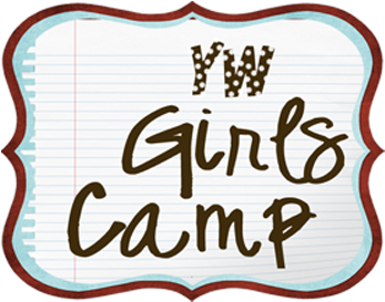 Young Women Camp Clip Art (900x300)