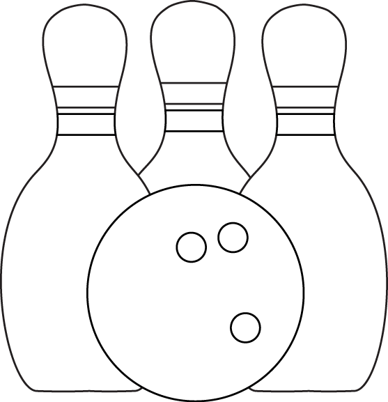 Pictures Of Bowling Pins And Balls - Bowling Pin (557x577)