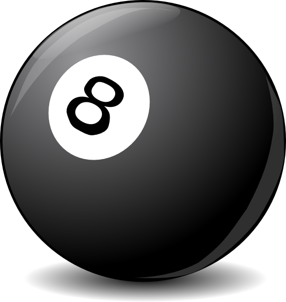 Sports Balls Clip Art Download - 8 Ball Clip Art (800x800)