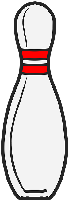 Pin, Bowling, Bowl, Game, Sport, Ball, Strike - Bowling Pin Transparent Background (600x720)