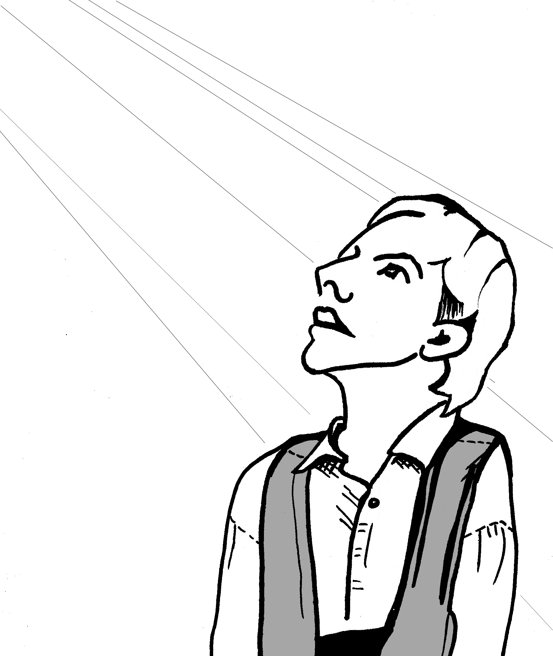 Lds Clip Art Joseph Smith First Vision - Line Art (1938x2300)