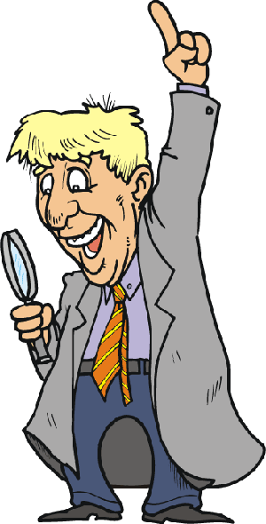 Mission 20clipart - Detective Gif Animé (300x590)