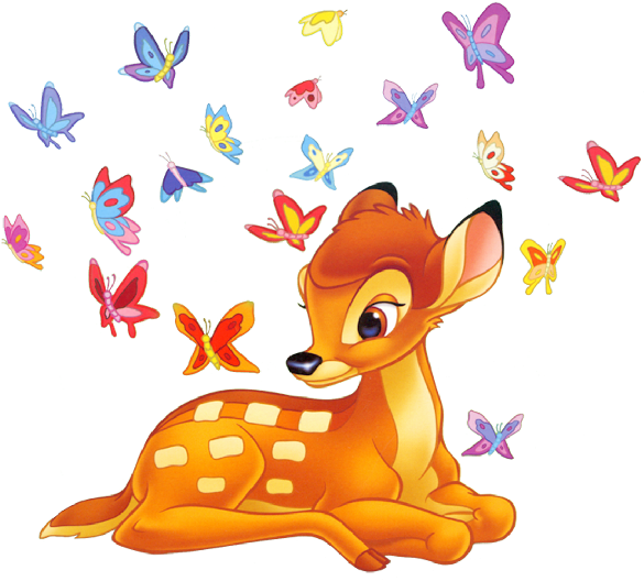 Bambi Clip Art - Bambi Cartoon (600x600)
