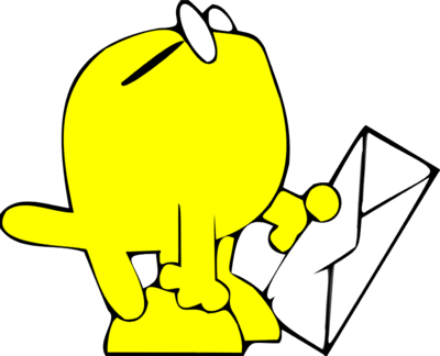 Fancy God Clip Art Image Letter To God Prayer Clip - Cartoon (400x324)