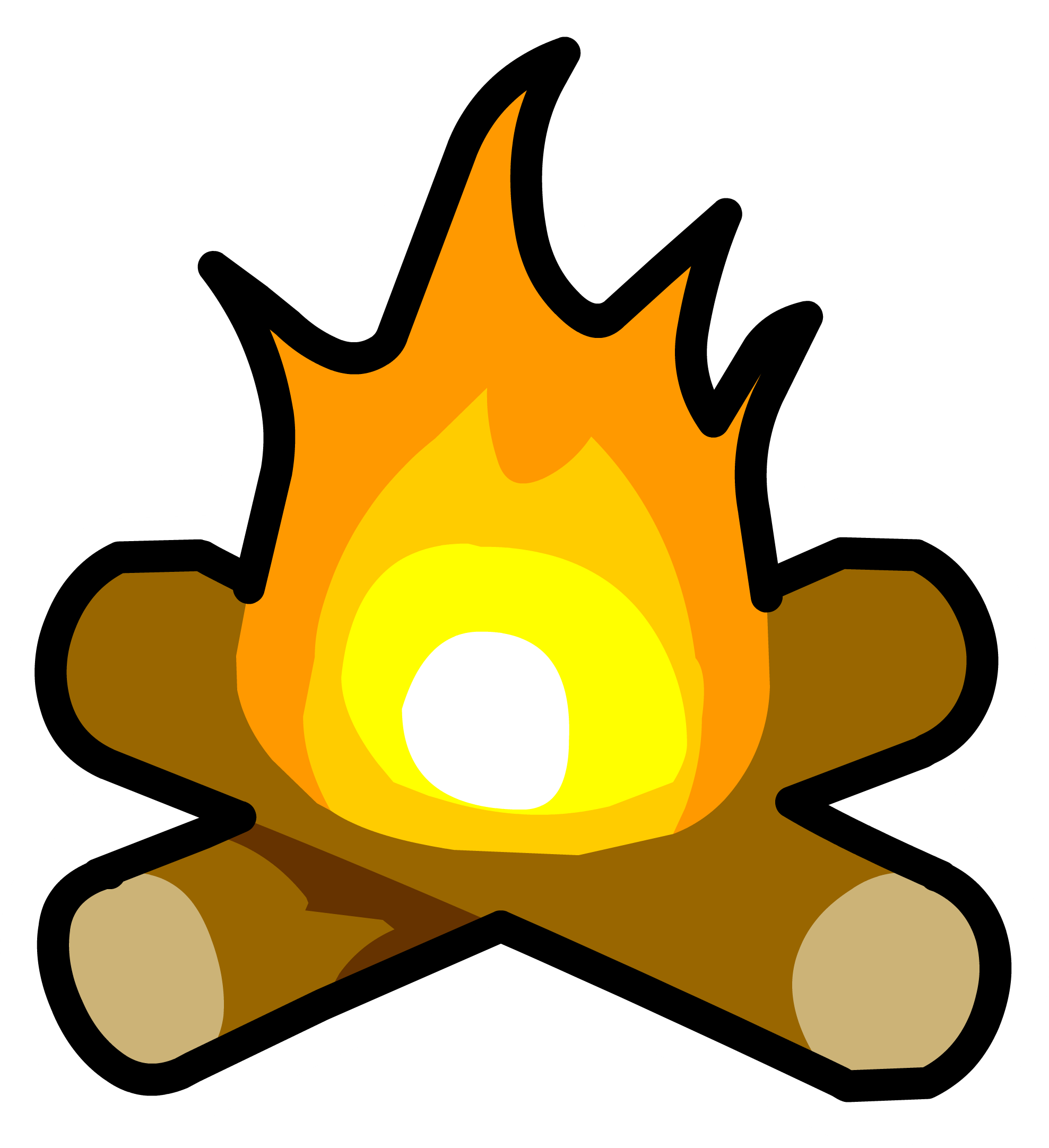 Bonfire Pin Club Penguin Wiki Fandom Powered By Wikia - Campfire Club Penguin (1977x2164)