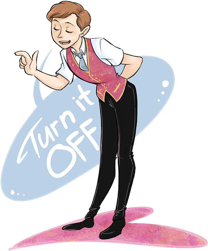 Book Of Mormon Cliparts - Book Of Mormon Turn It Off (800x966)