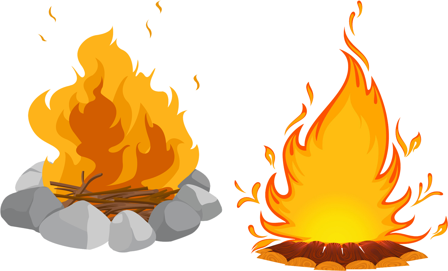Bonfire Campfire Clip Art - Bonfire Campfire Clip Art (1600x1200)