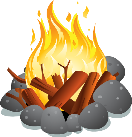 Campfire Cut Out Png Images - Happy Lohri Images 2018 (436x453)