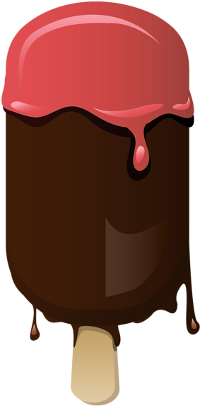Transparent Ice Cream Stick Png Picture - Ice Drop Stick Clipart (306x600)