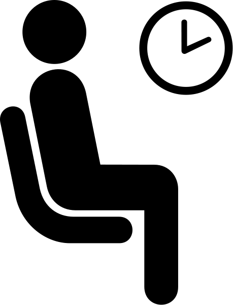 Aiga Waiting Sign 113 Clip Art At Clker - Aiga Waiting Sign 113 Clip Art At Clker (958x1253)
