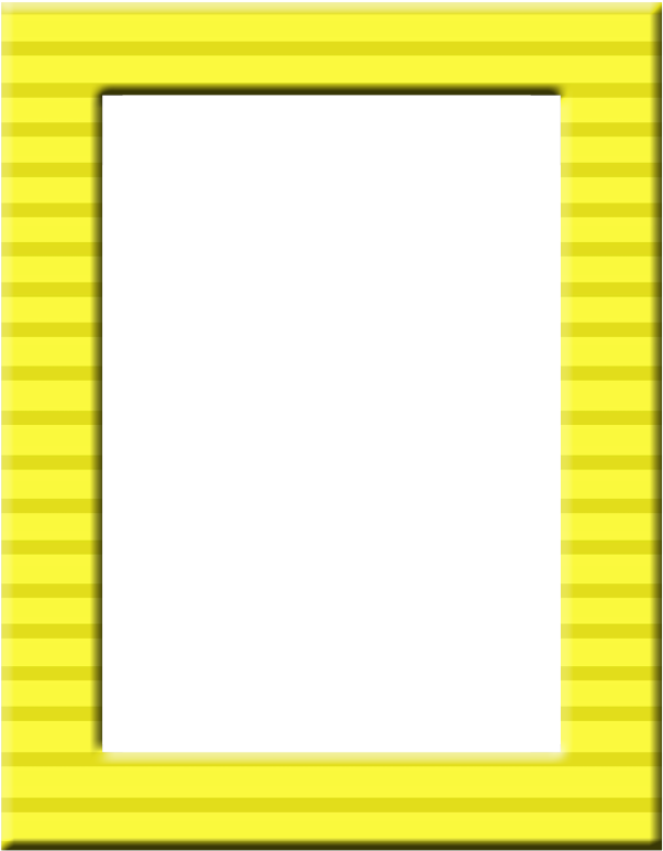 Yellow Frame Png - Yellow Borders And Frames (870x870)