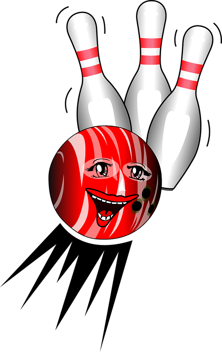 Free Clipart Bowling Pins And Ball Bowl Bowling Drunken - Zaproszenie Na Urodziny Kregle (728x1152)