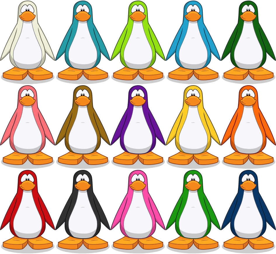 Sprite Create Penguin - Club Penguin Create A Penguin (945x870)