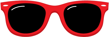 Nerdy Glasses Clip Art At Clker - Sunglasses Clipart No Background (530x244)