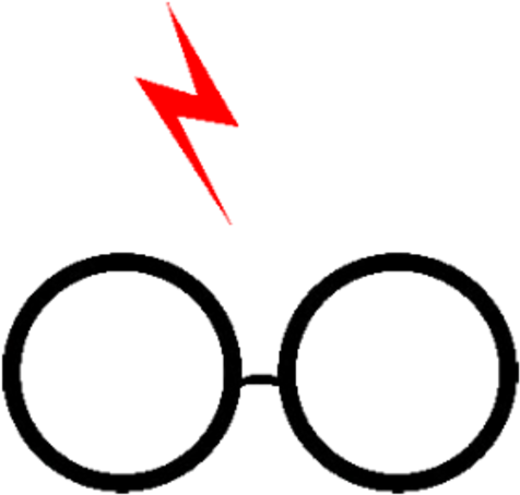 Harry Potter Glasses Clipart - Harry Potter Scar No Background (512x512)