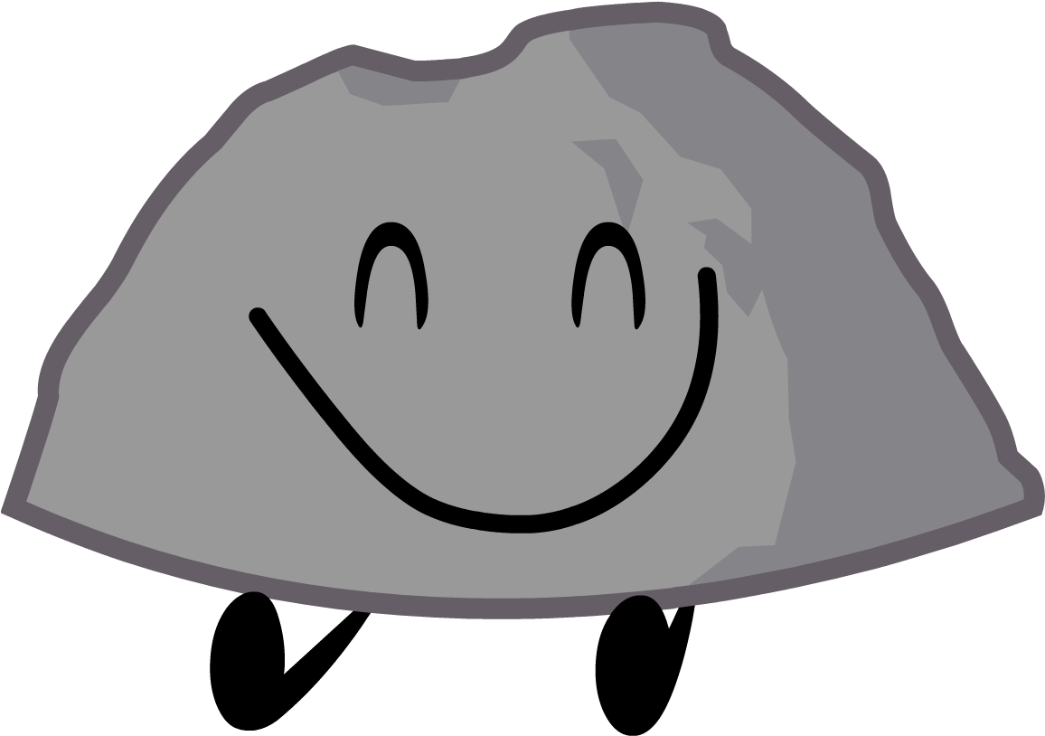 Idfb - Battle For Dream Island Rocky (1155x828)