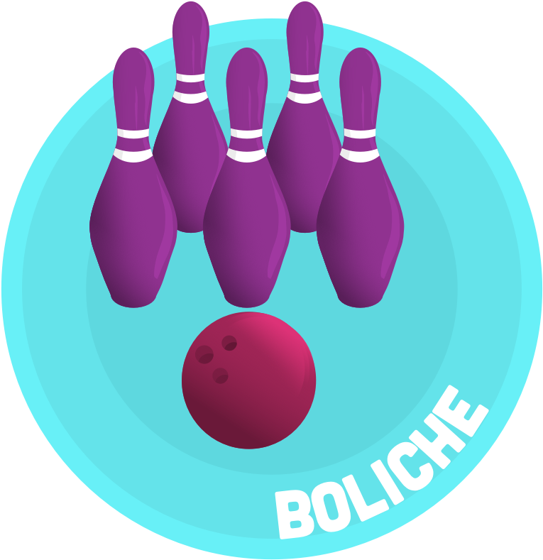 Clipart - Boliche - Pin Split Bowling Png (800x800)