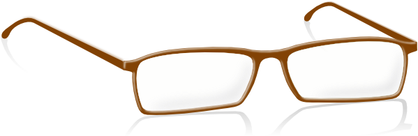 Reading Glasses Clip Art At Clker - Reading Glasses Clip Art (600x217)