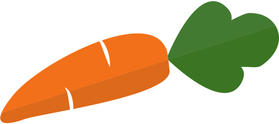 Carrot Clip Art - Carrot Vector Png (960x480)