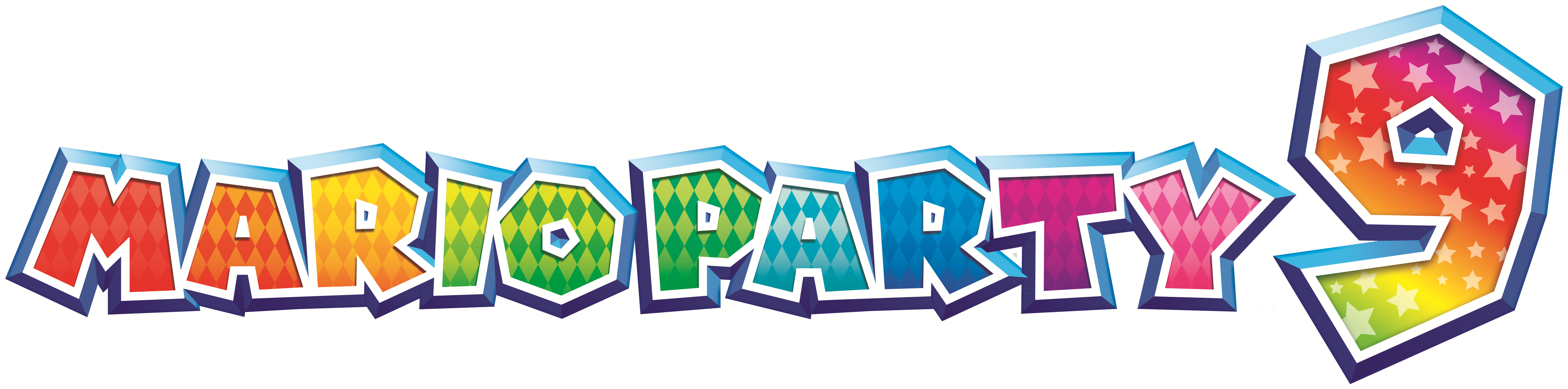 Latest Images - Mario Party 9 Logo (6600x1800)