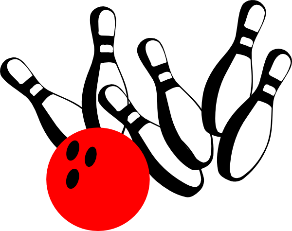 New Free Bowling Clip Art - Ten-pin Bowling (600x475)