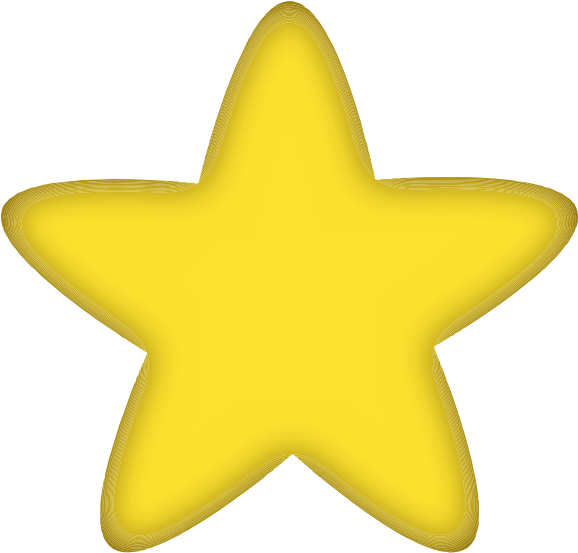 Clipart Info - Rounded Star No Background (600x587)