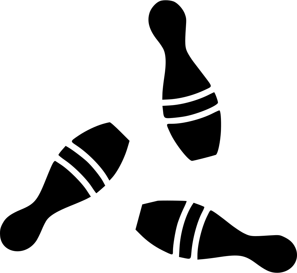 Bowling Skittles Juggling Juggler Svg Png Icon Free - Pomacentridae (980x902)