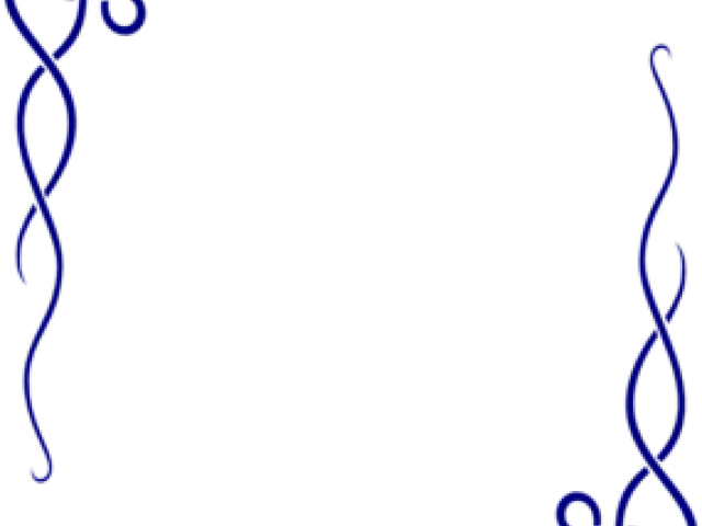 Scroll Clipart Funeral Program - Bingkai Undangan Love (640x480)