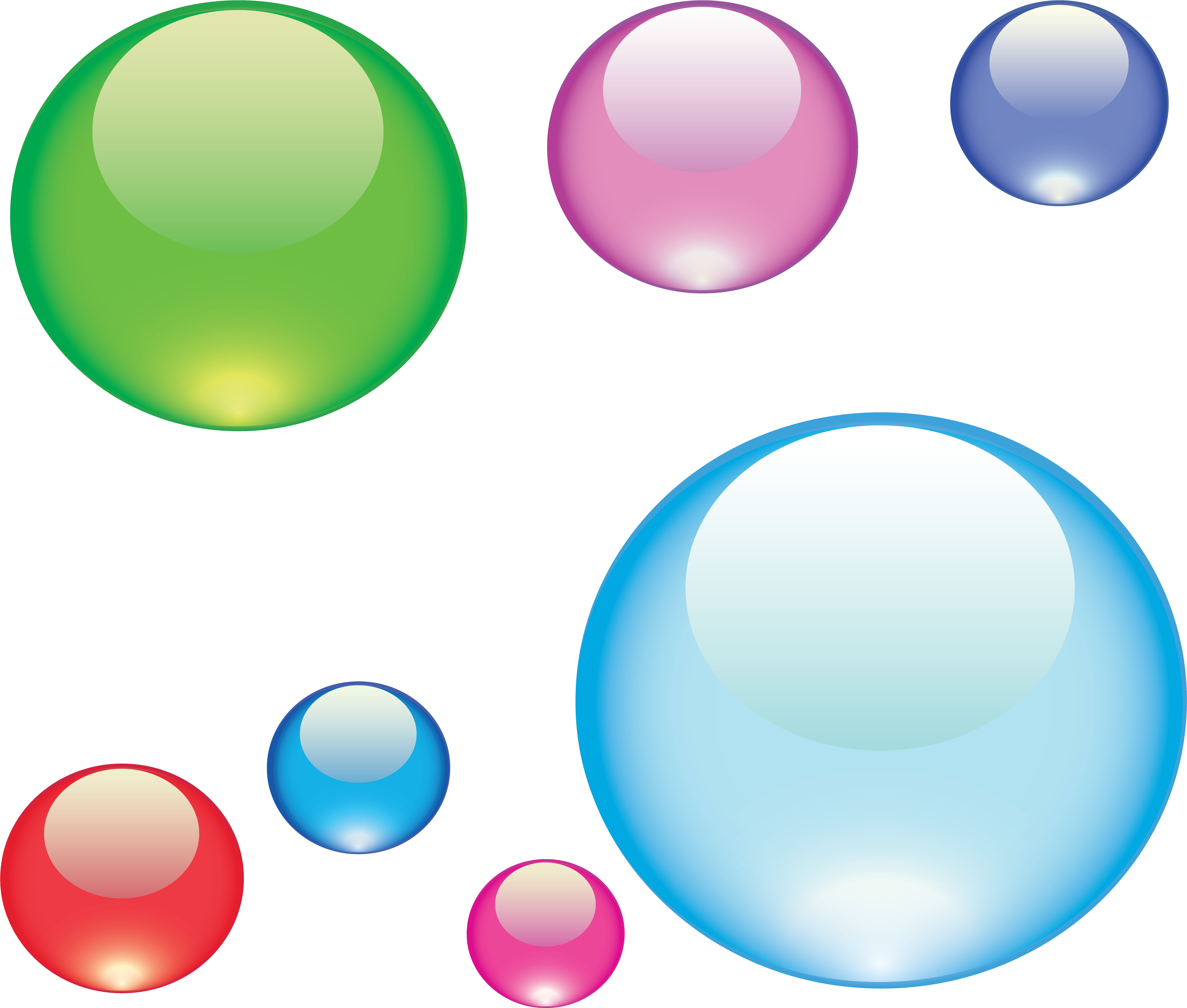 Colorful Glass Marbles Free Vector 4vector - Glass Marbles (6250x6250)