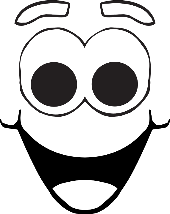 Smile Clip Art Images Clipart Best Uw9bta Clipart - Cartoon Eyes And Mouth Png (571x721)