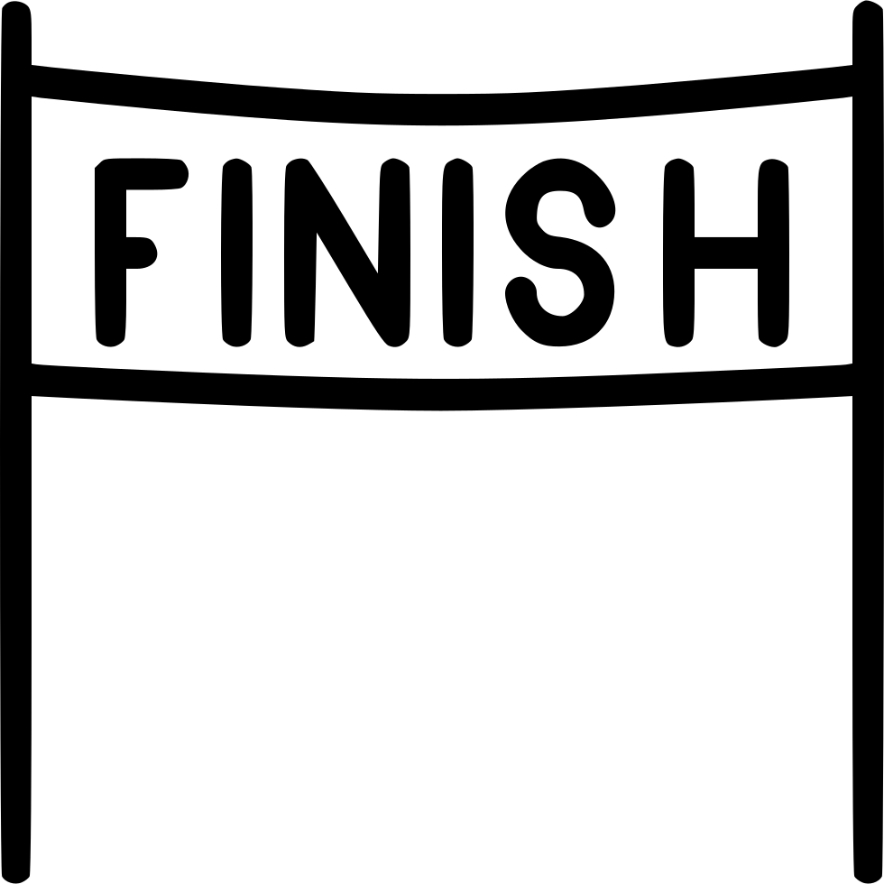 Png File - Finish Line Png (980x980)