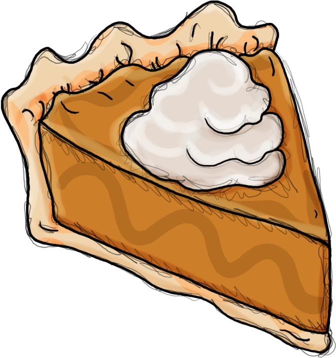 Substitute Crumbled Pie Slice - St. Catherine Of Siena Parish (673x718)