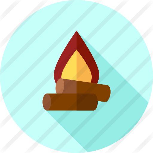 Free Nature Icons Campfire Icon Png - Sign (512x512)
