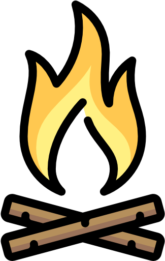 Free Nature Icons Bonfire Icon - Ještěd (512x512)