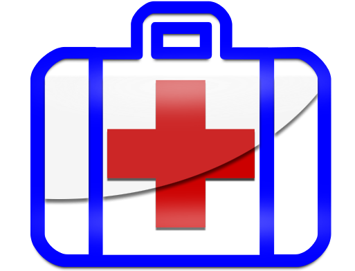Case First Aid Kit Clipart - First Aid Kit (512x512)