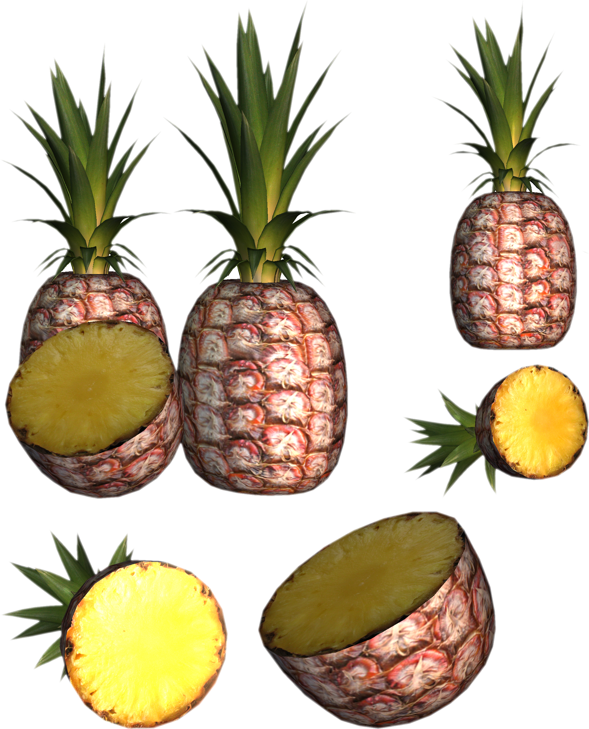 Pineapple Png Image, Free Download - Portable Network Graphics (1998x2474)