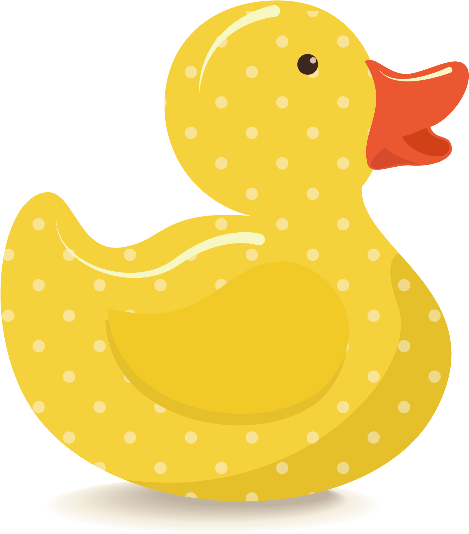 Duck Euclidean Vector - Pato Amarillo Png (2343x1835)