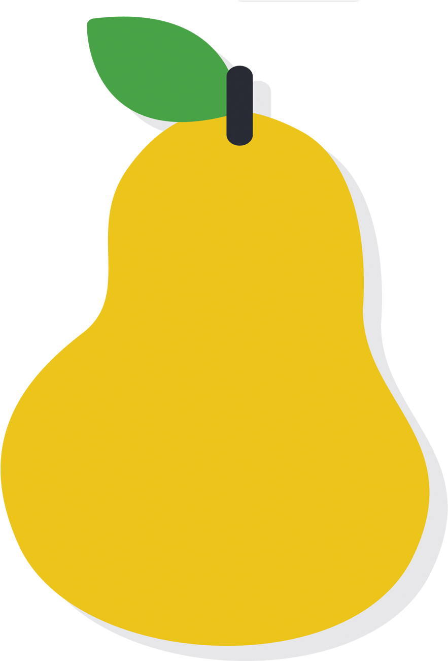 Pear Euclidean Vector Icon - Pear (1300x1300)