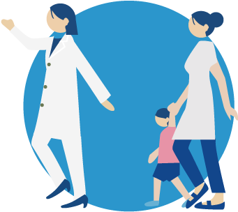Nurses Will Guide You Through Your Health Check - Illustration (409x409)