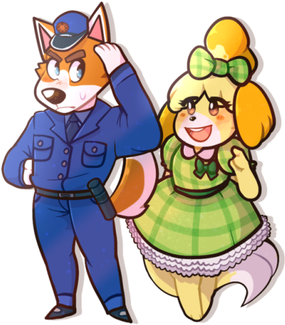 Medicine Clipart Transparent - Acnl Booker And Copper (500x482)