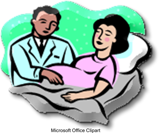 Notify The Nursery Staff, Medical And Nursing, Of Maternal-fetal - Labor And Delivery Clipart (554x461)