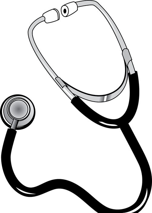 Stethoscope, Doctors, Care - Stethoscope Clip Art (501x700)