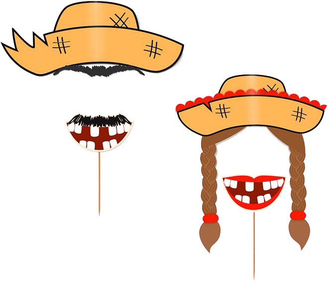 São 60 Imagens Em Png Transparente De Festa Junina - Placas Bigode Etc Para Festa Junina Modelos (700x700)