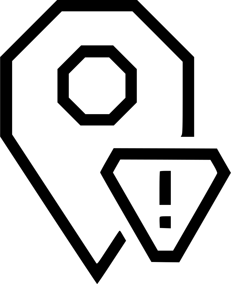 Location Marker Warning Pin Alert Comments - Conversation (798x980)