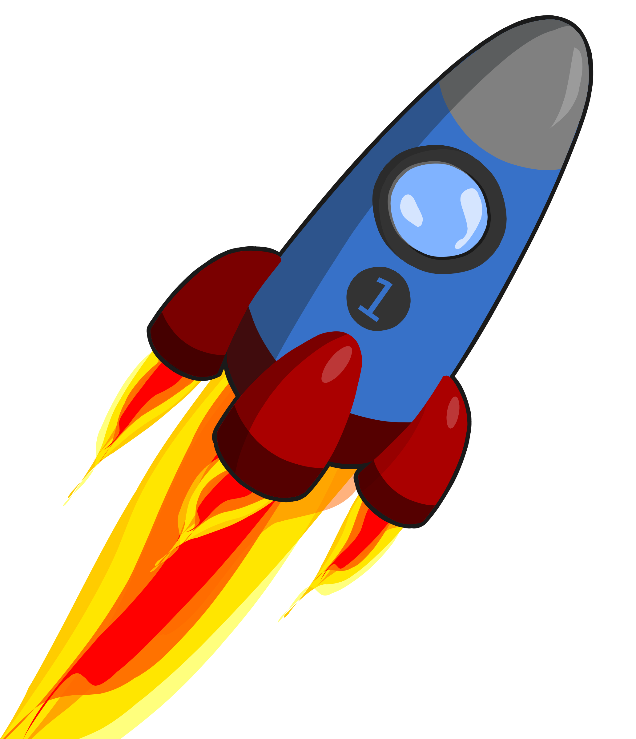 Rocket - Rocket Animation (2066x2400)