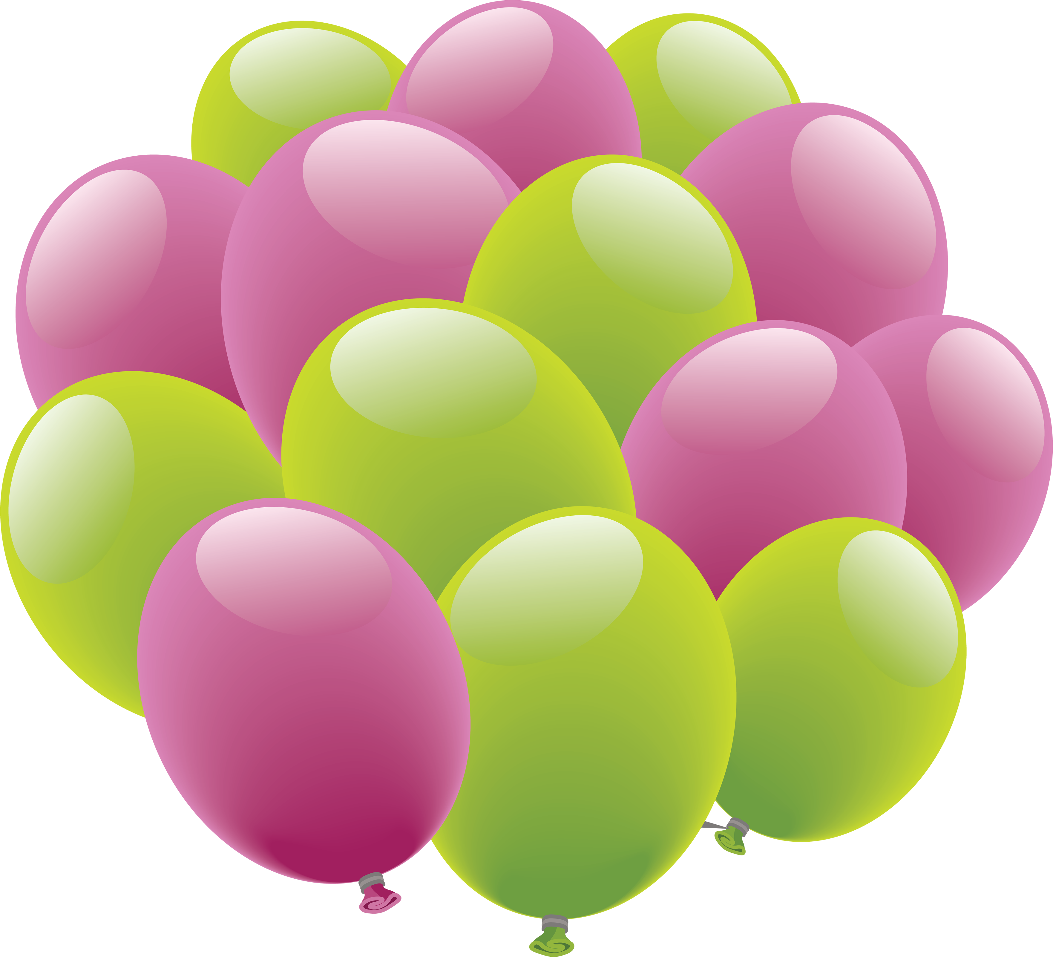 Balloon Drawing Images - Alpha Kappa Alpha Birthday (3525x3203)