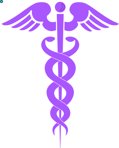 Medical Clipart Doctor Symbol - Caduceus Vector (480x598)