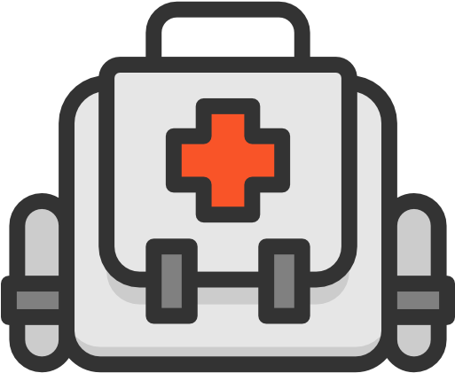 First Aid Kit Free Icon - First Aid Kit Png (512x512)